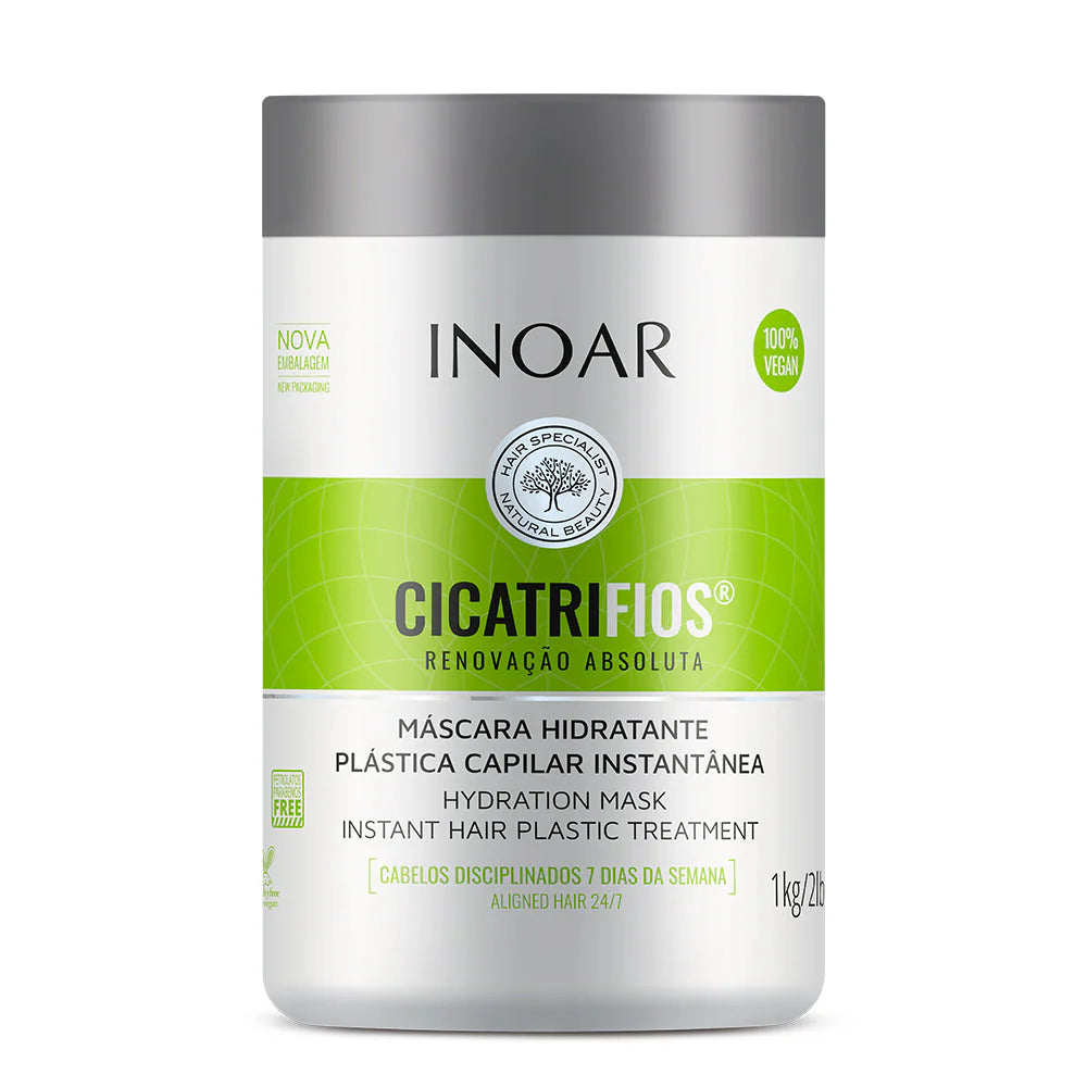 INOAR CicatriFios Mask - plauko struktūrą atkurianti kaukė