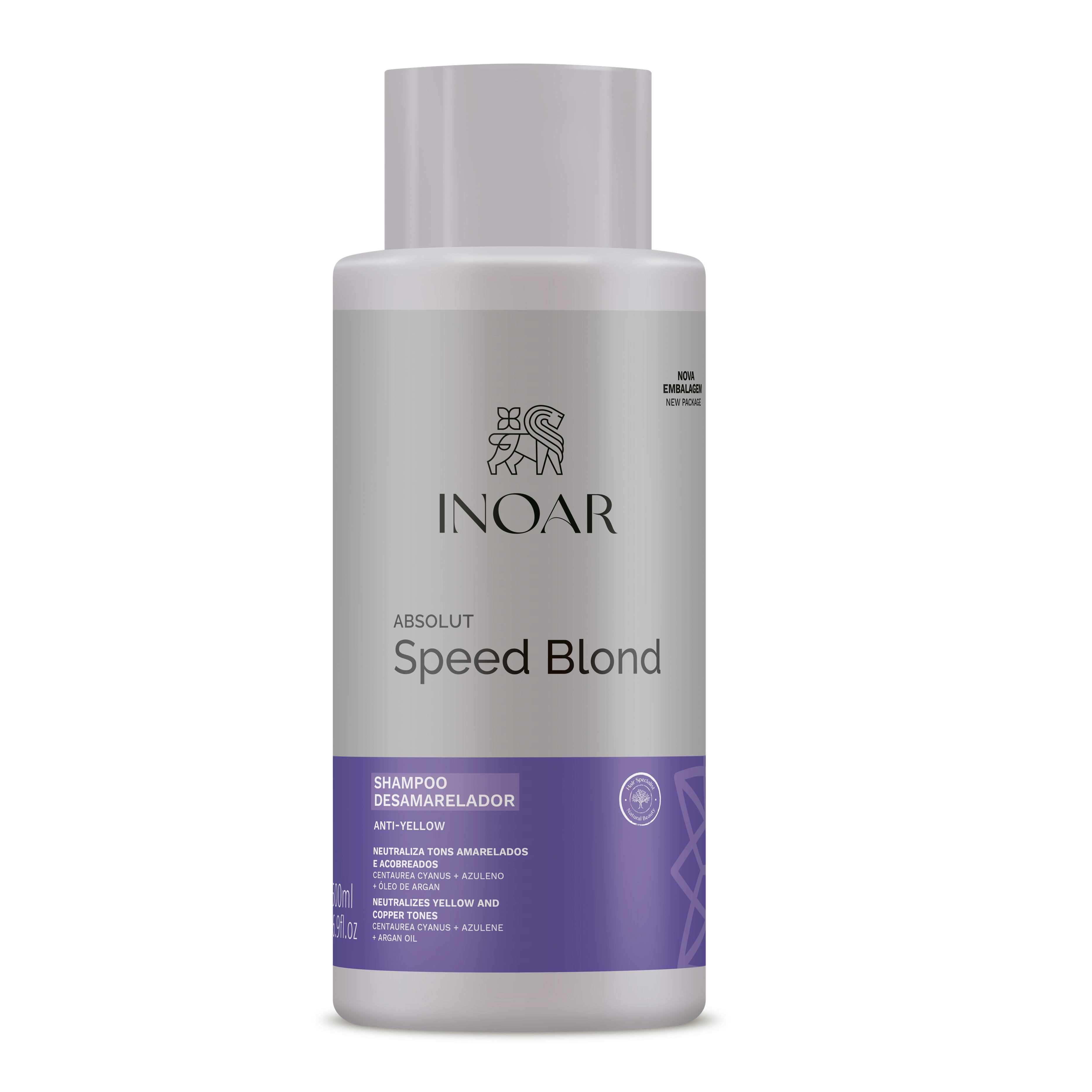 INOAR Speed Blond Shampoo - šampūnas šviesiems plaukams
