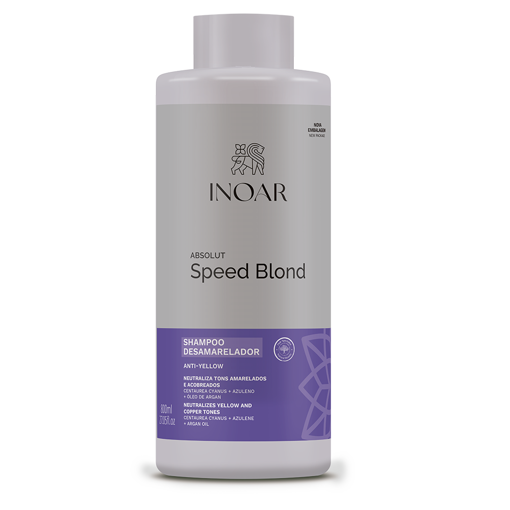 INOAR Speed Blond Shampoo - šampūnas šviesiems plaukams