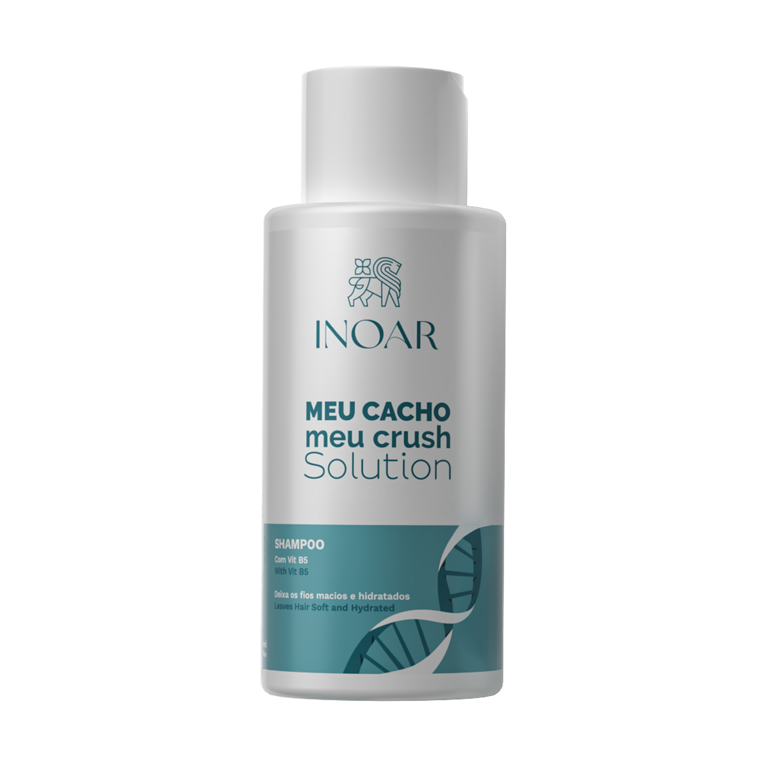 INOAR Meu Cacho Meu Crush Solution Conditioner - kondicionierius garbanotiems pažeistiems plaukams 500 ml