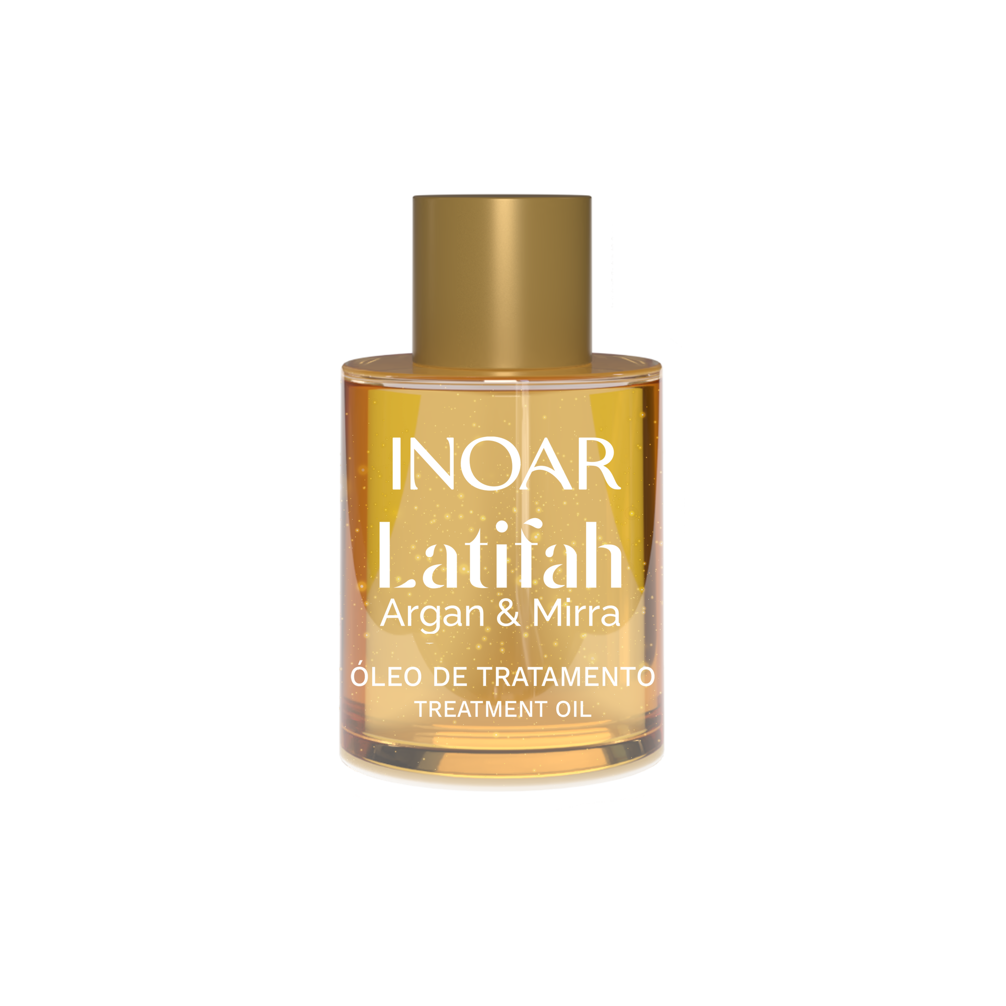 INOAR Latifah Oil - spindesio suteikiantis aliejus plaukams