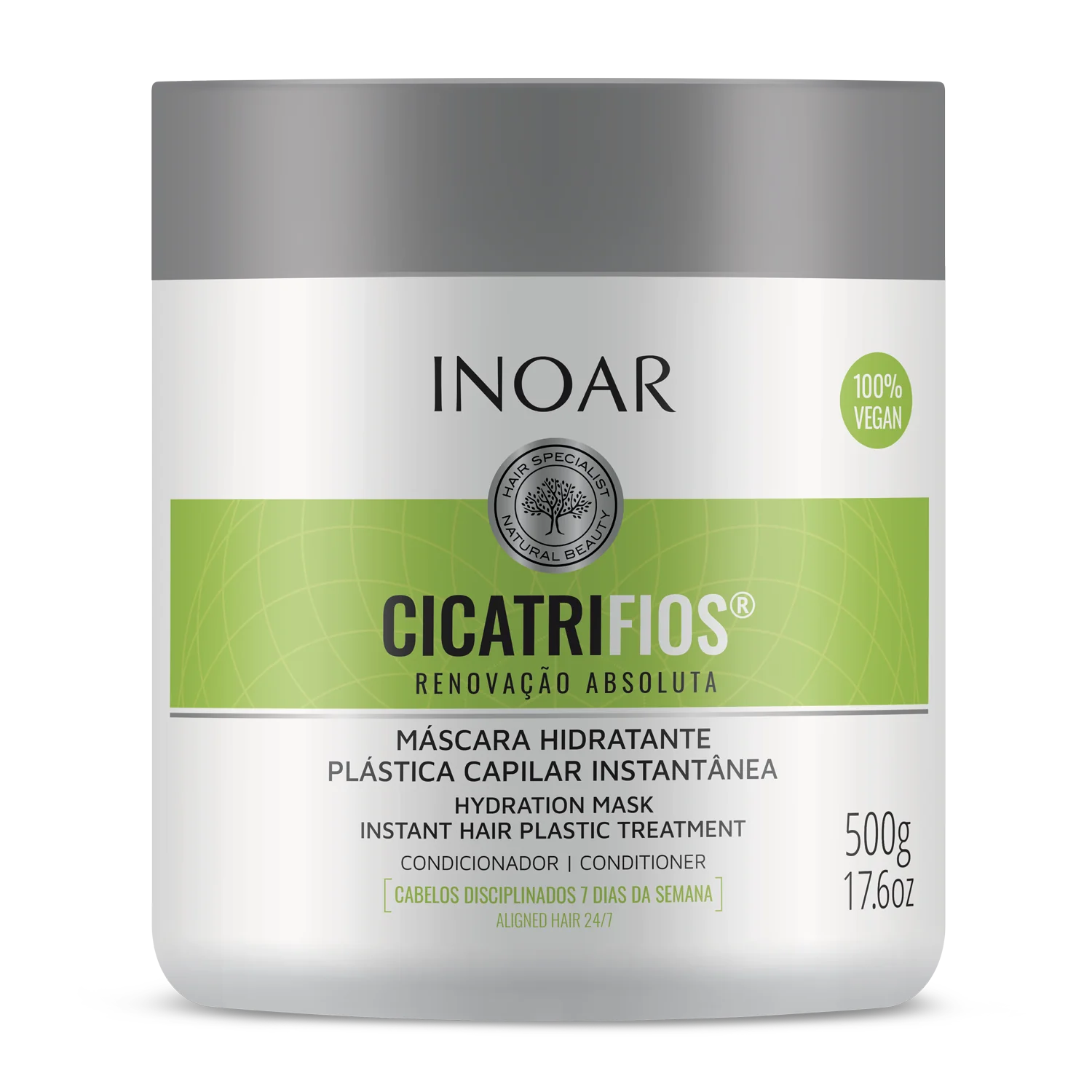 INOAR CicatriFios Mask - plauko struktūrą atkurianti kaukė