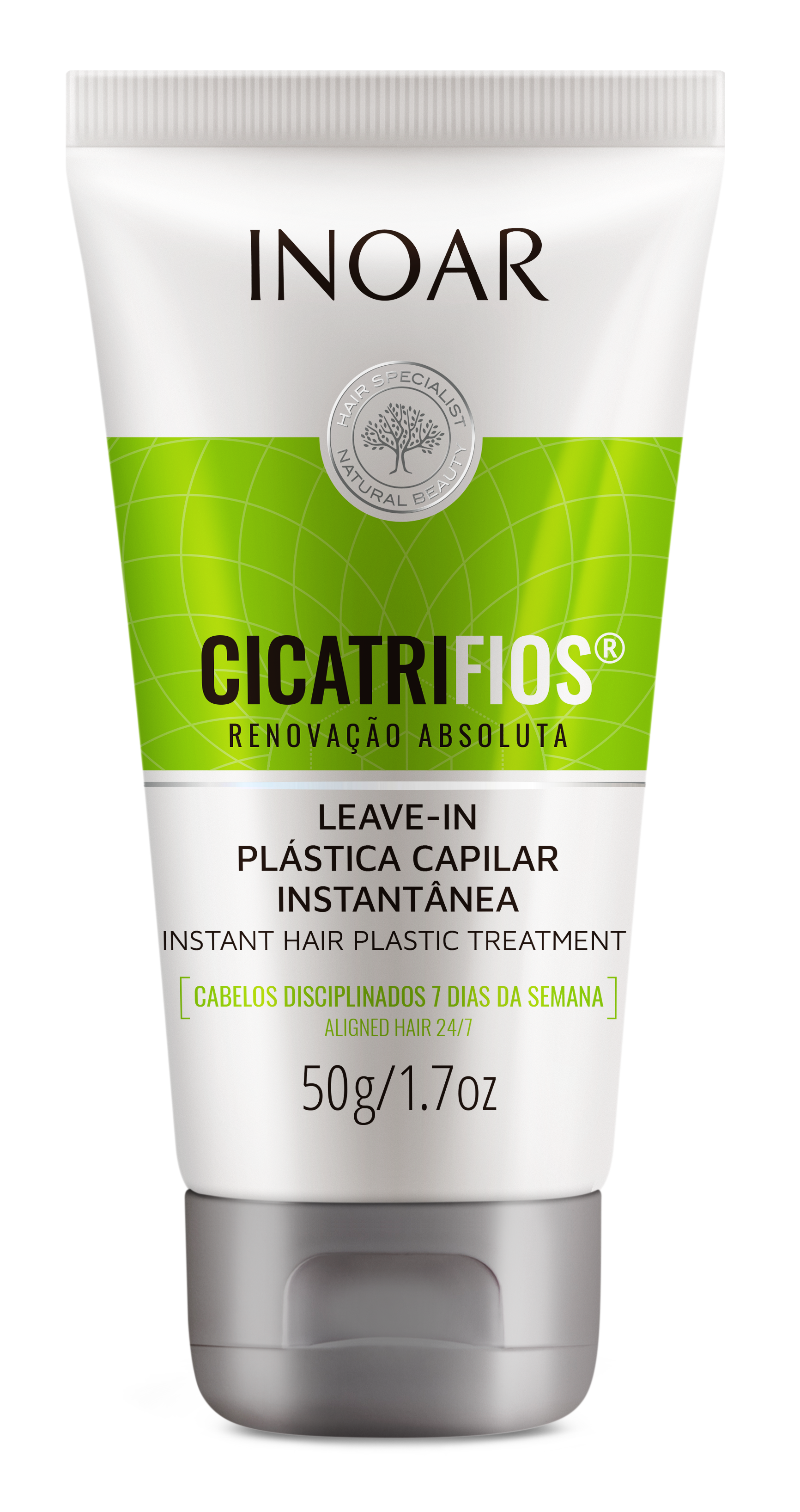 INOAR CicatriFios Leav-In - nenuskalaujamas balzamas apsaugantis nuo karščio 50 ml