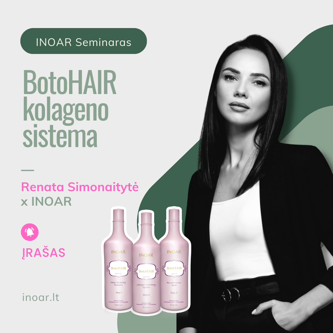 BotoHAIR kolageno sistemos ONLINE seminaro ĮRAŠAS