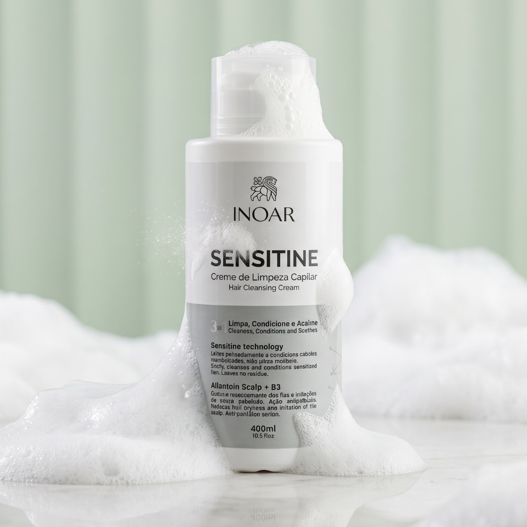 INOAR Sensitine - plaukus valantis kremas (3 in 1) 250 ml