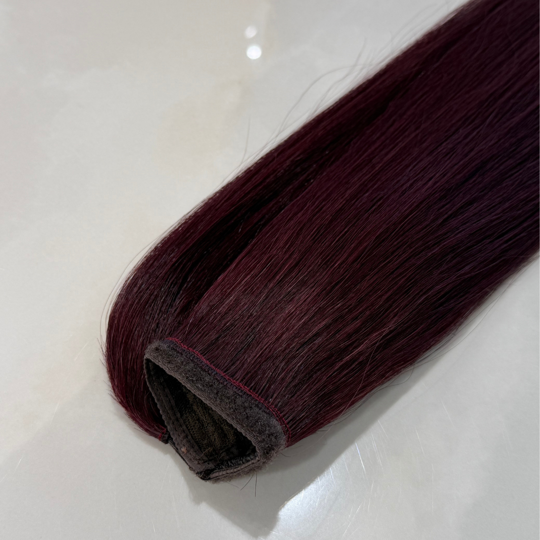 Natūralių plaukų prisegama kasa 45cm/80g 