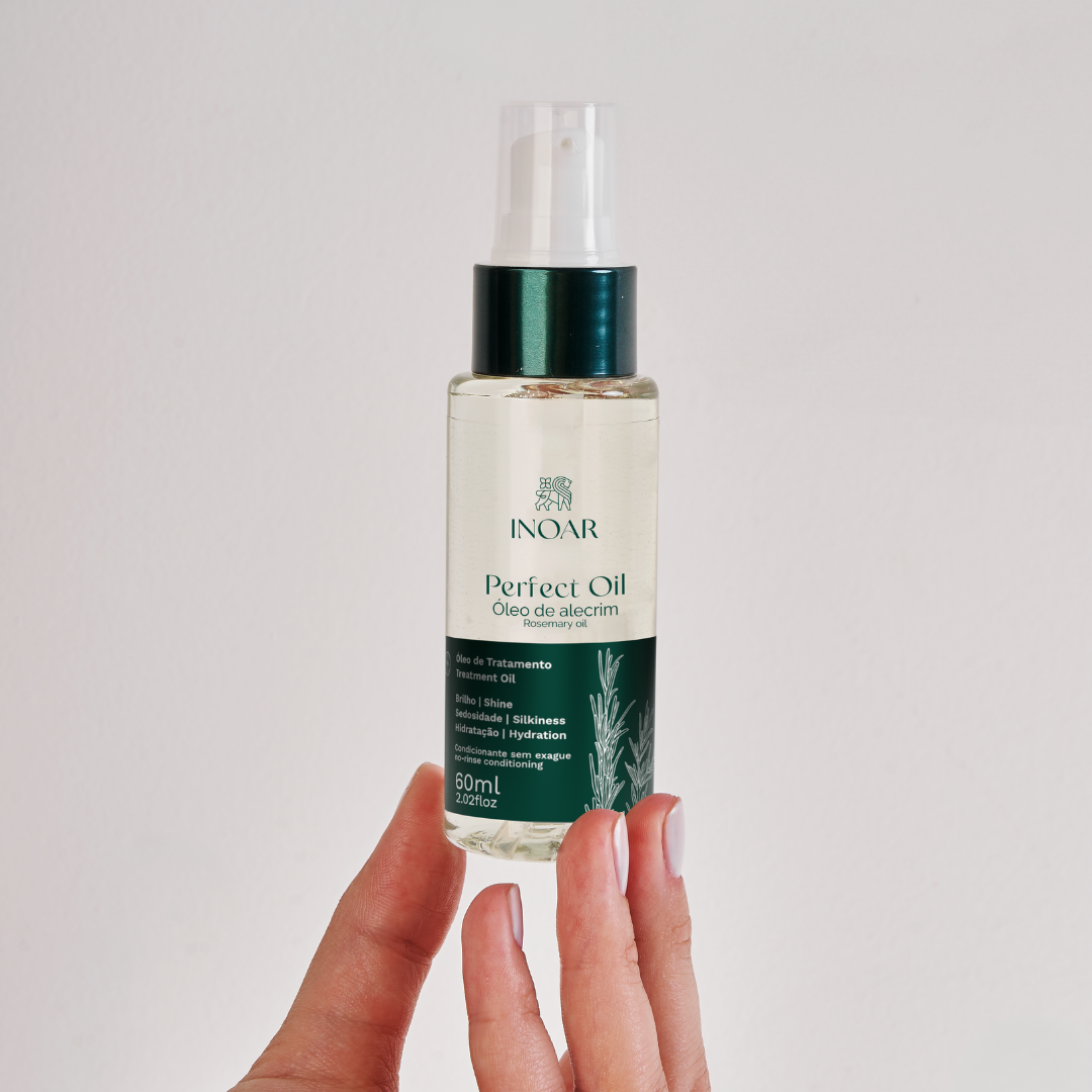INOAR Rosemary Perfect Oil - rozmarinų aliejus plaukams 60 ml