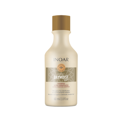 INOAR Absoliut Daymoist Shampoo - šampūnas chemiškai pažeistiems plaukams
