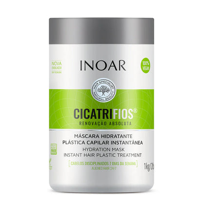 INOAR CicatriFios Mask - plauko struktūrą atkurianti kaukė