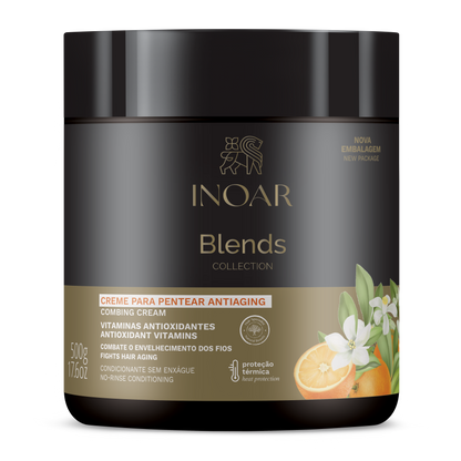 INOAR Blends Styling Cream - plaukų formavimo kremas su vitaminu C