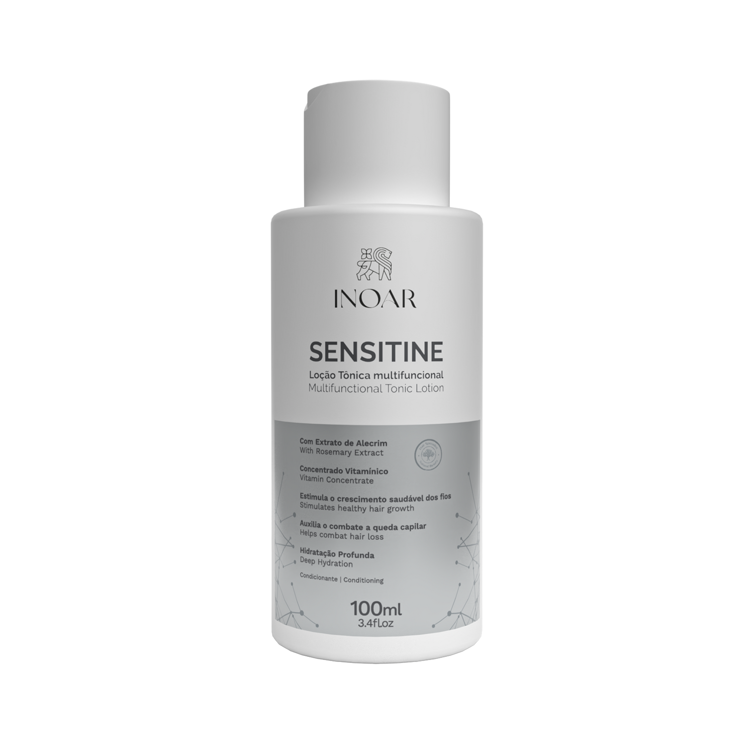 INOAR Sensitine - plaukus valantis kremas (3 in 1) 250 ml