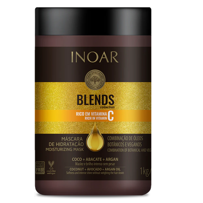 INOAR Blends Mask - kaukė su vitaminu C
