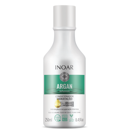 INOAR Argan Hydrating Conditioner - plaukus drėkinantis kondicionierius 250 ml