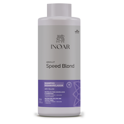 INOAR Speed Blond Shampoo - šampūnas šviesiems plaukams