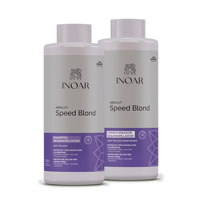 INOAR Speed Blond Duo Kit - priemonių rinkinys šviesiems plaukams