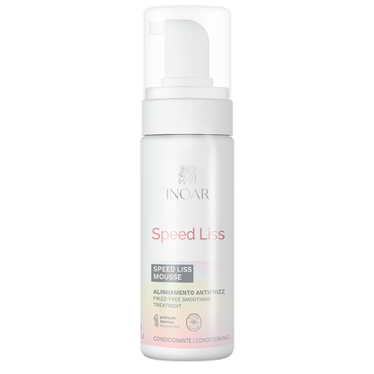 INOAR Speed Liss Mouse - plaukus glotninančios putos 150 ml