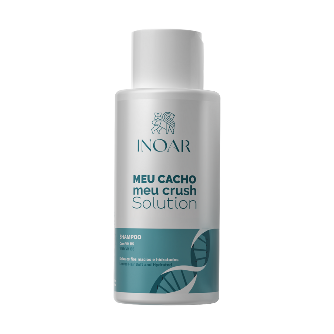 INOAR Meu Cacho Meu Crush Solution Conditioner - kondicionierius garbanotiems pažeistiems plaukams 500 ml