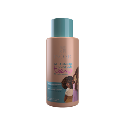 INOAR Meu Cacho Meu Crush Teen Combing Cream - formuojantis šukavimo kremas 500 ml