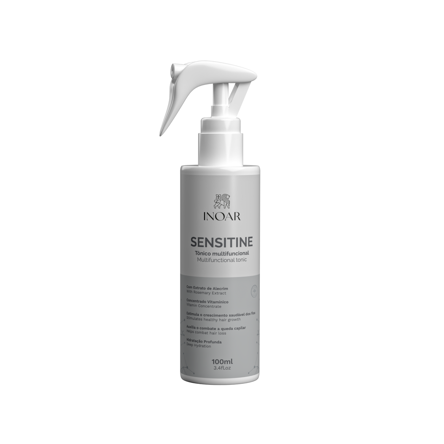INOAR Sensitine Multifunctional Tonic - multifunkcinis plaukų augimą skatinantis, plaukus stiprinantis tonikas 100 ml