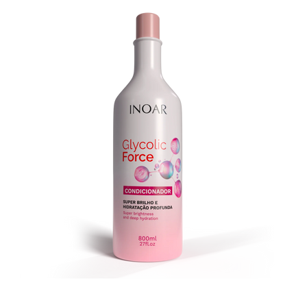 INOAR Glycolic Force Conditioner - kondicionierius porėtam plaukui