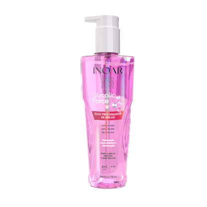INOAR Glycolic Force Oil - aliejus porėtam plaukui 110 ml