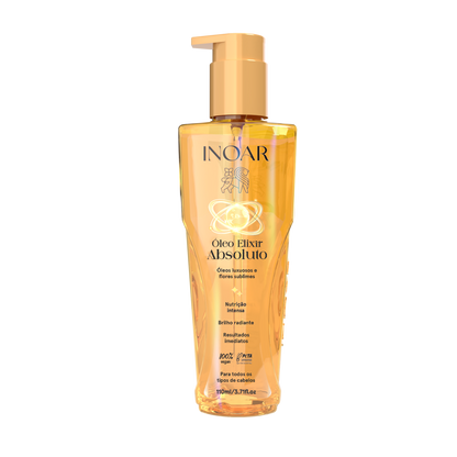 INOAR Absolute Elixir Oil - maitinantis eliksyras plaukams 110 ml