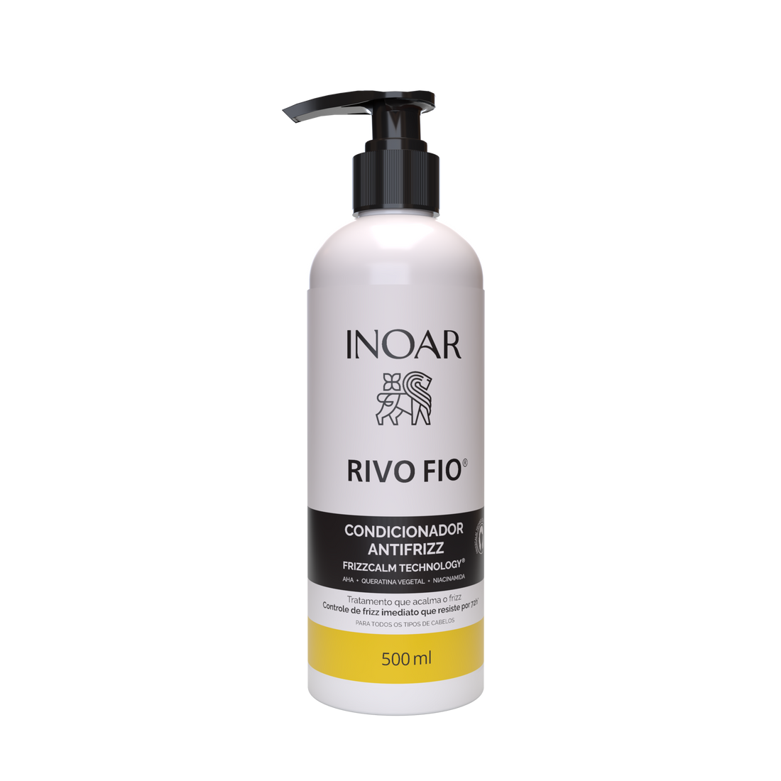 INOAR Rivo Fios Conditioner - anti-frizz kondicionierius plaukams 500 ml