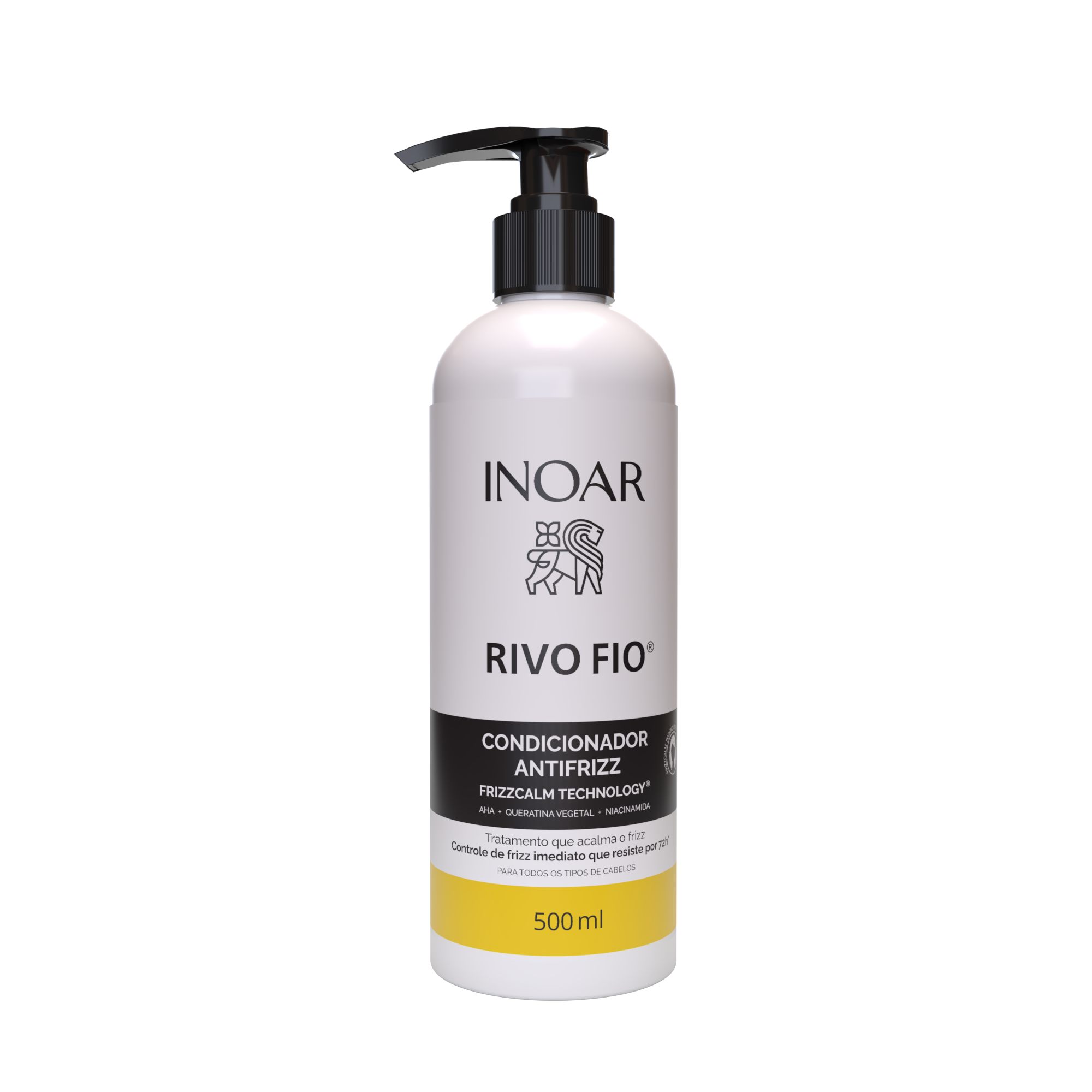 INOAR Rivo Fios Conditioner - anti-frizz kondicionierius plaukams 500 ml