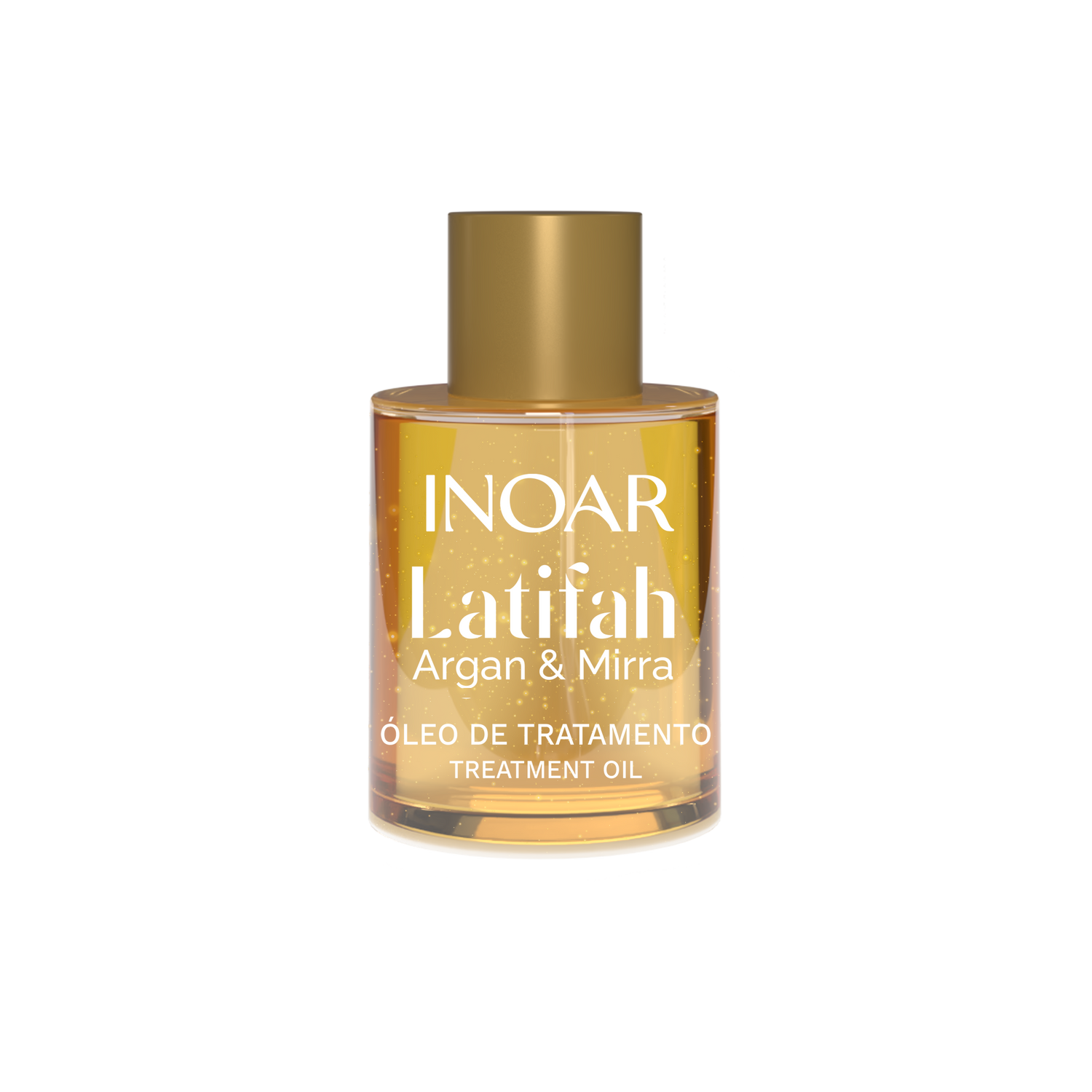 INOAR Latifah Oil - spindesio suteikiantis aliejus plaukams