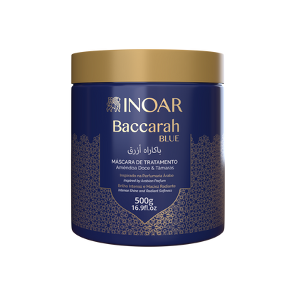 INOAR Baccarah Blue Mask - plaukus maitinanti kaukė 500 g