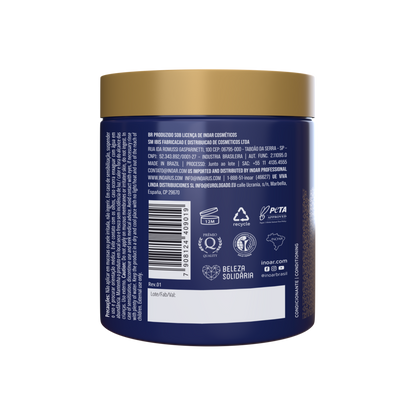 INOAR Baccarah Blue Mask - plaukus maitinanti kaukė 500 g