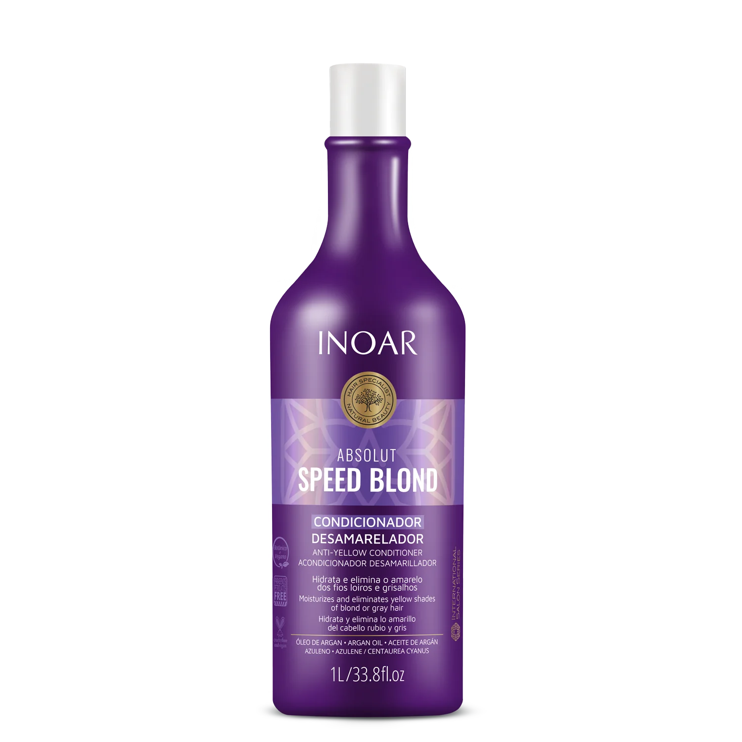 INOAR Speed Blond Conditioner - kondicionierius šviesiems plaukams