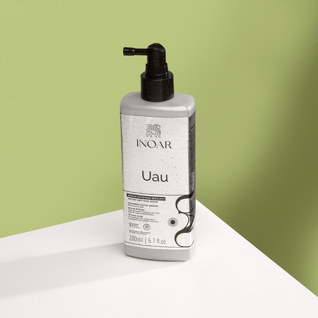 INOAR Uau Instant Anti Frizz Serum - intensyviai glotninantis serumas 200 ml