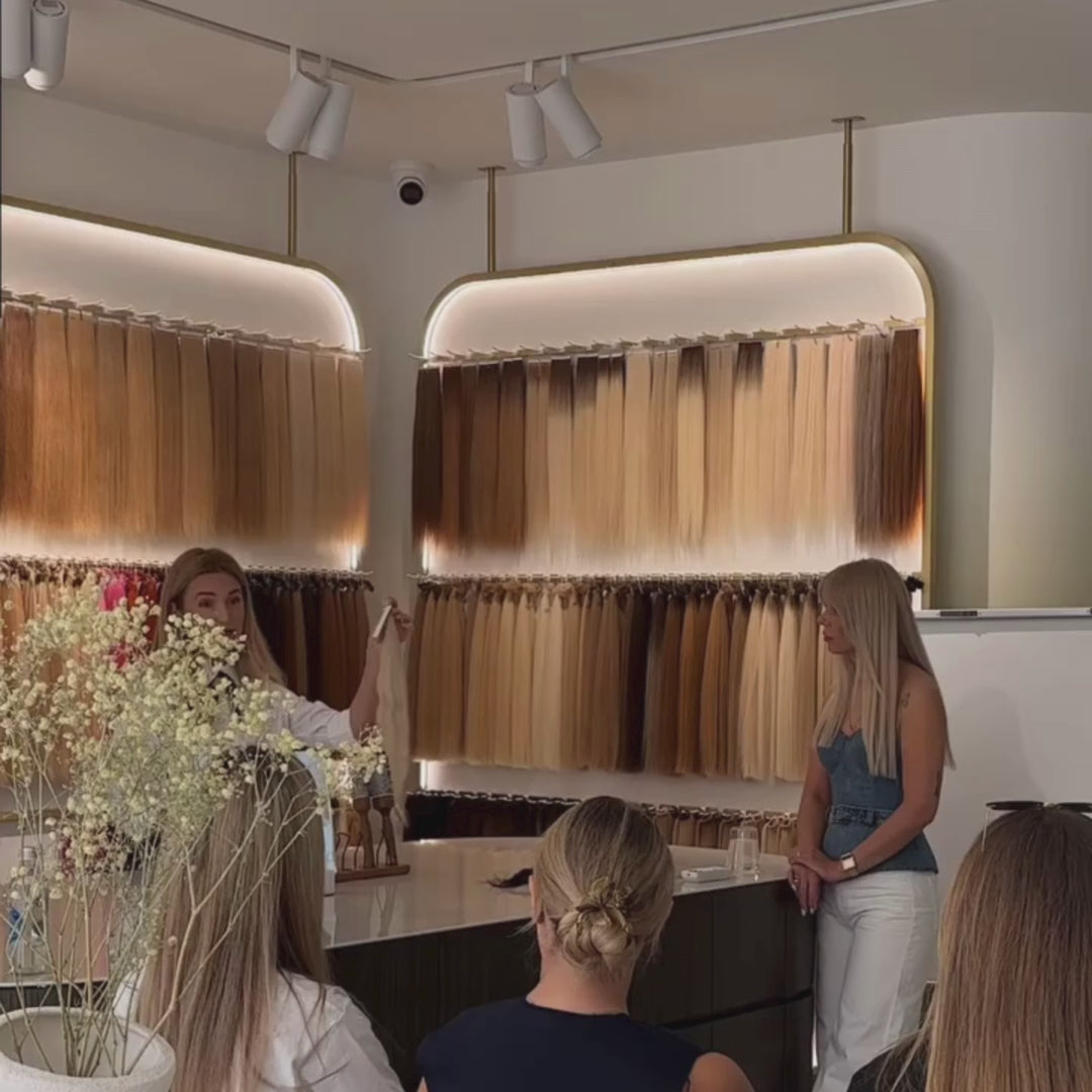 Plaukų priauginimo JUOSTELĖMIS seminaras