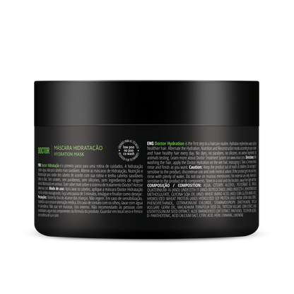 INOAR Doctor Hydrating Mask - drėkinanti kaukė 250 g