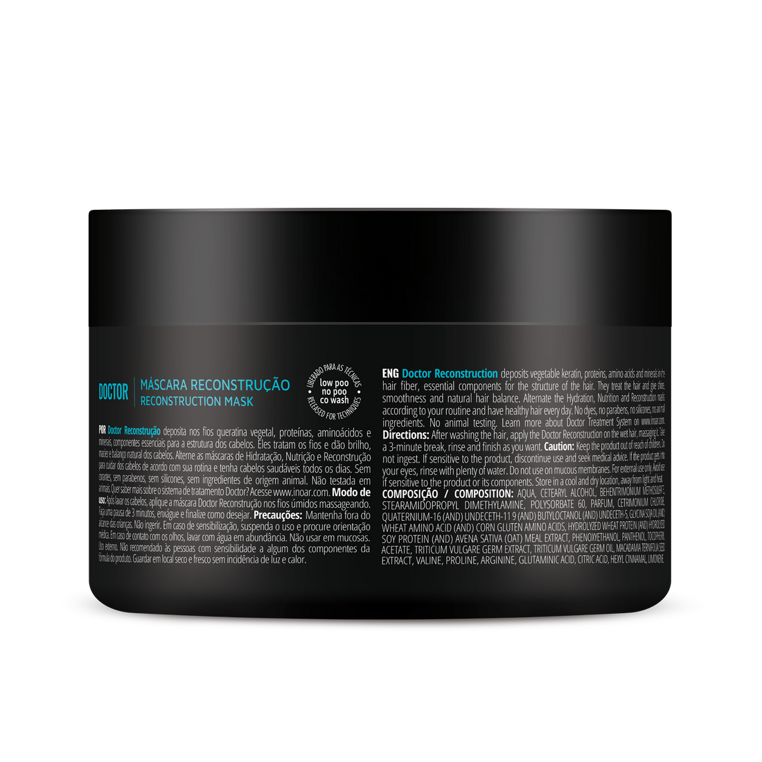 INOAR Doctor Reconstruction Mask - atkurianti kaukė 250 g