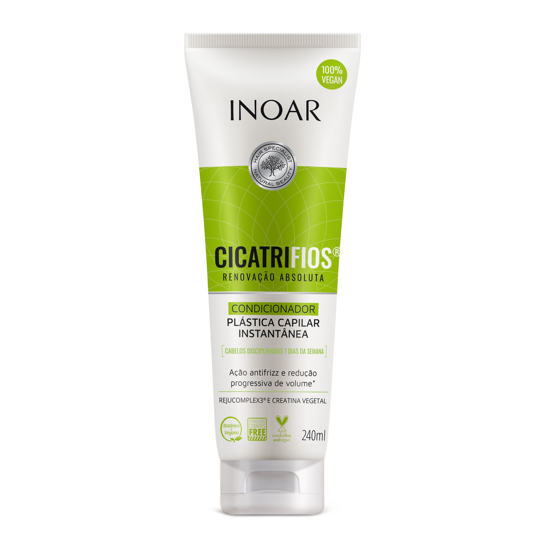 INOAR CicatriFios Conditioner - plauko struktūrą atkuriantis kondicionierius