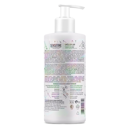 INOAR Sensitine - plaukus valantis kremas (3 in 1) 250 ml