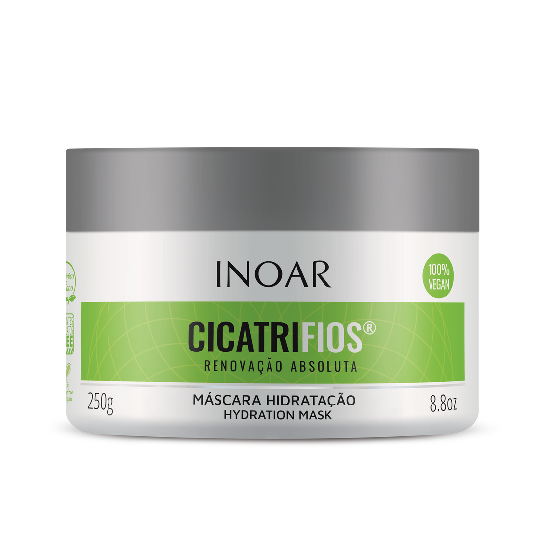 INOAR CicatriFios Mask - plauko struktūrą atkurianti kaukė