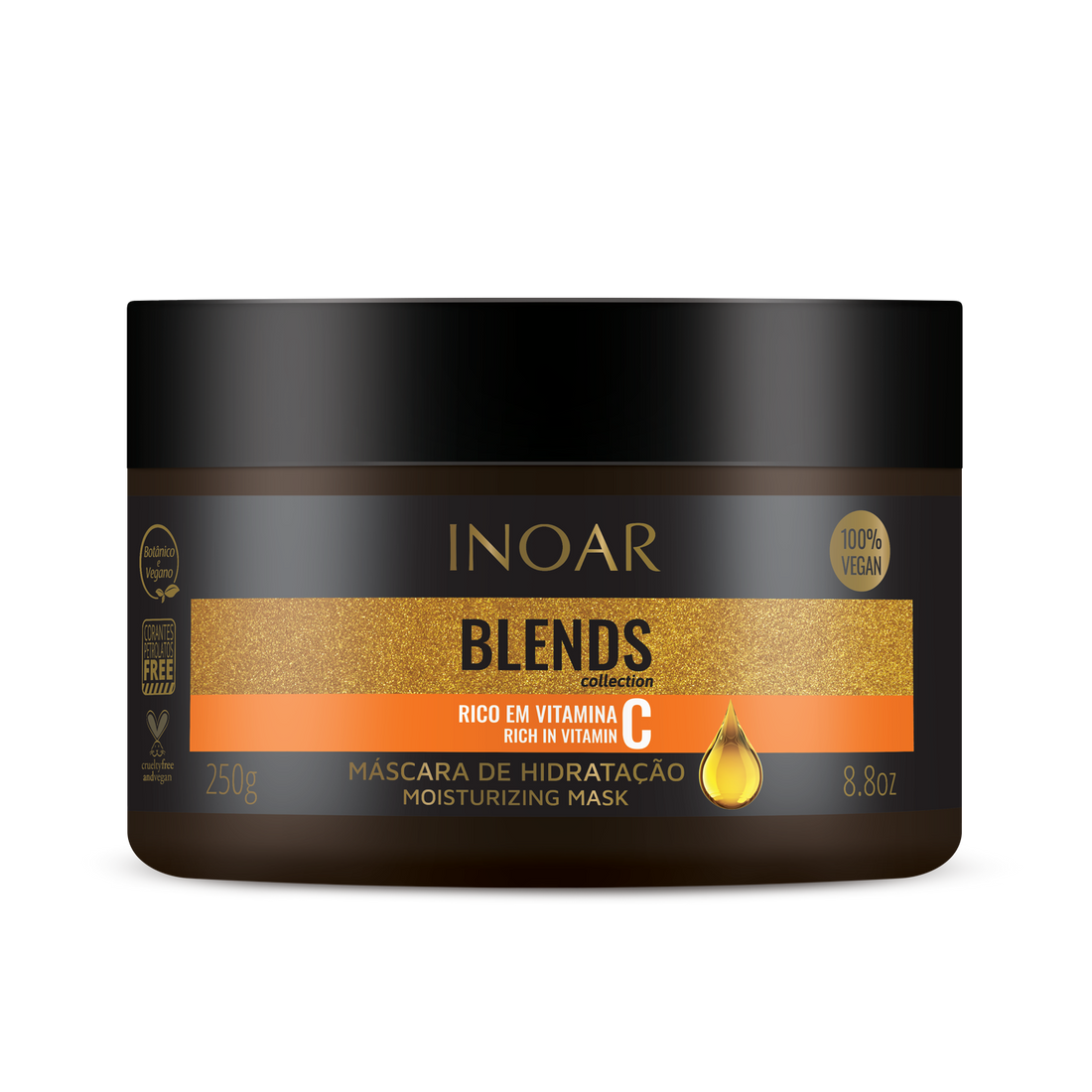 INOAR Blends Mask - kaukė su vitaminu C