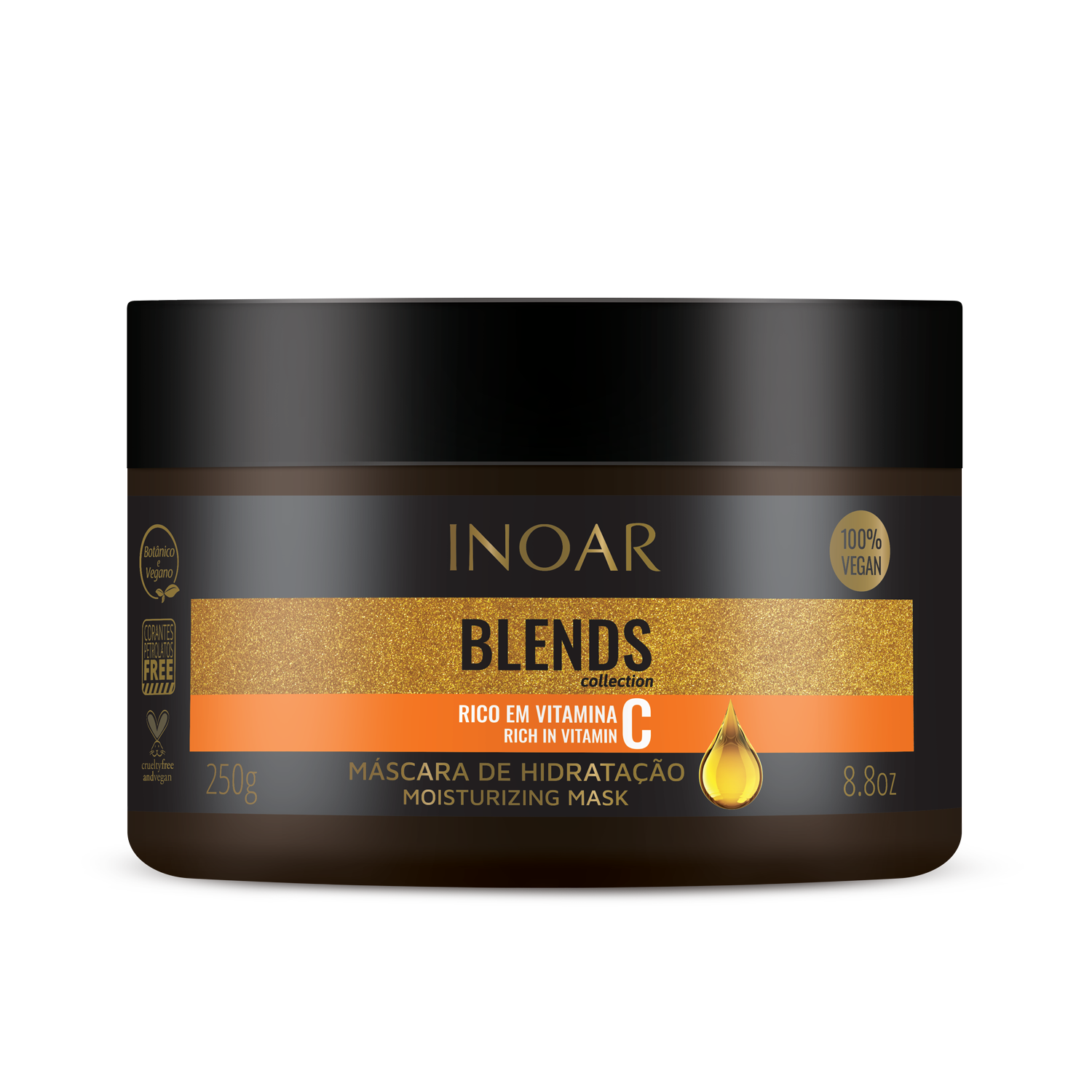 INOAR Blends Mask - kaukė su vitaminu C