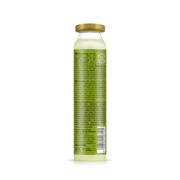 INOAR Argan Oil Ampola - plaukų ampulė su argano aliejumi 45 ml