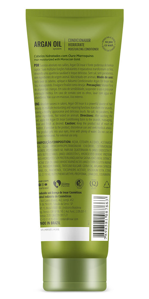 INOAR Argan Oil Conditioner - intensyviai drėkinantis kondicionierius su Argano aliejumi