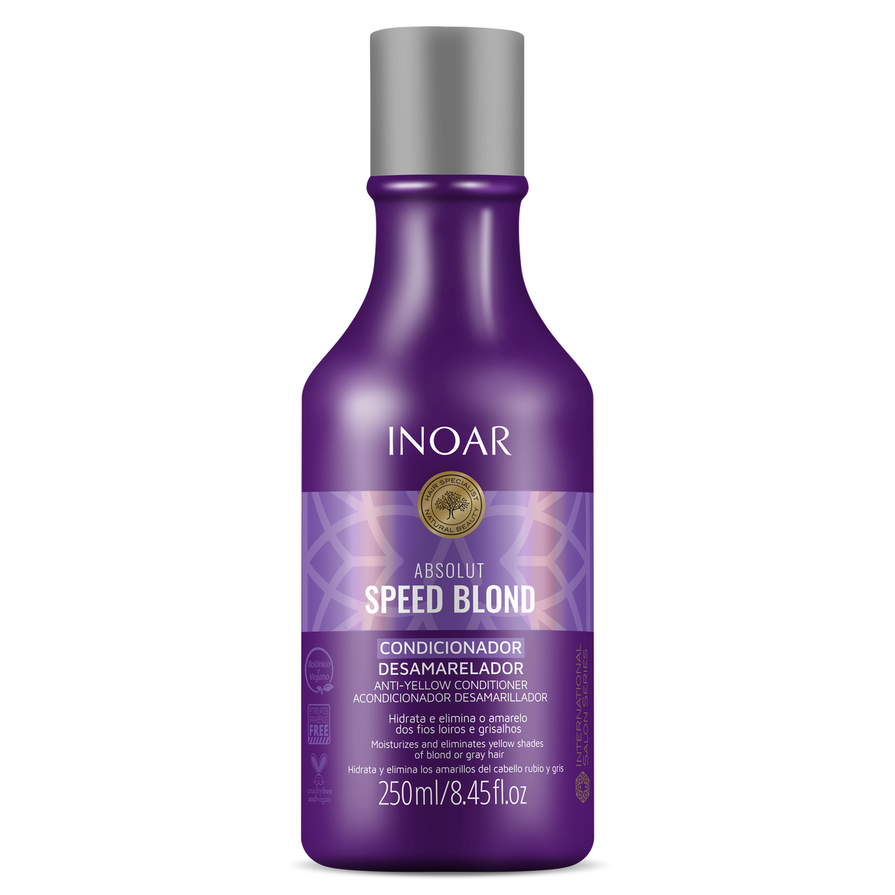 INOAR Speed Blond Conditioner - kondicionierius šviesiems plaukams 250 ml