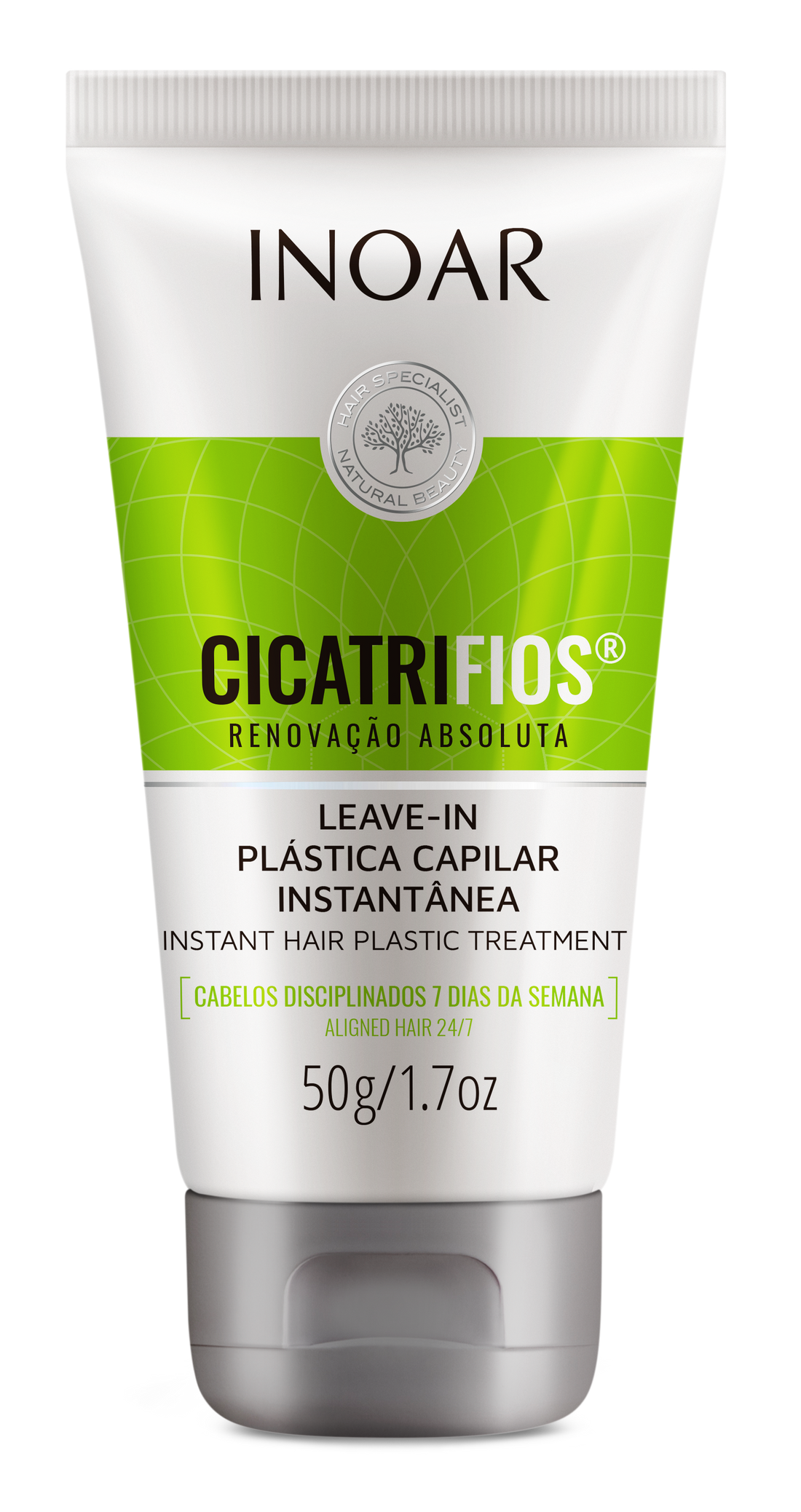 INOAR CicatriFios Leav-In - nenuskalaujamas balzamas apsaugantis nuo karščio 50 ml