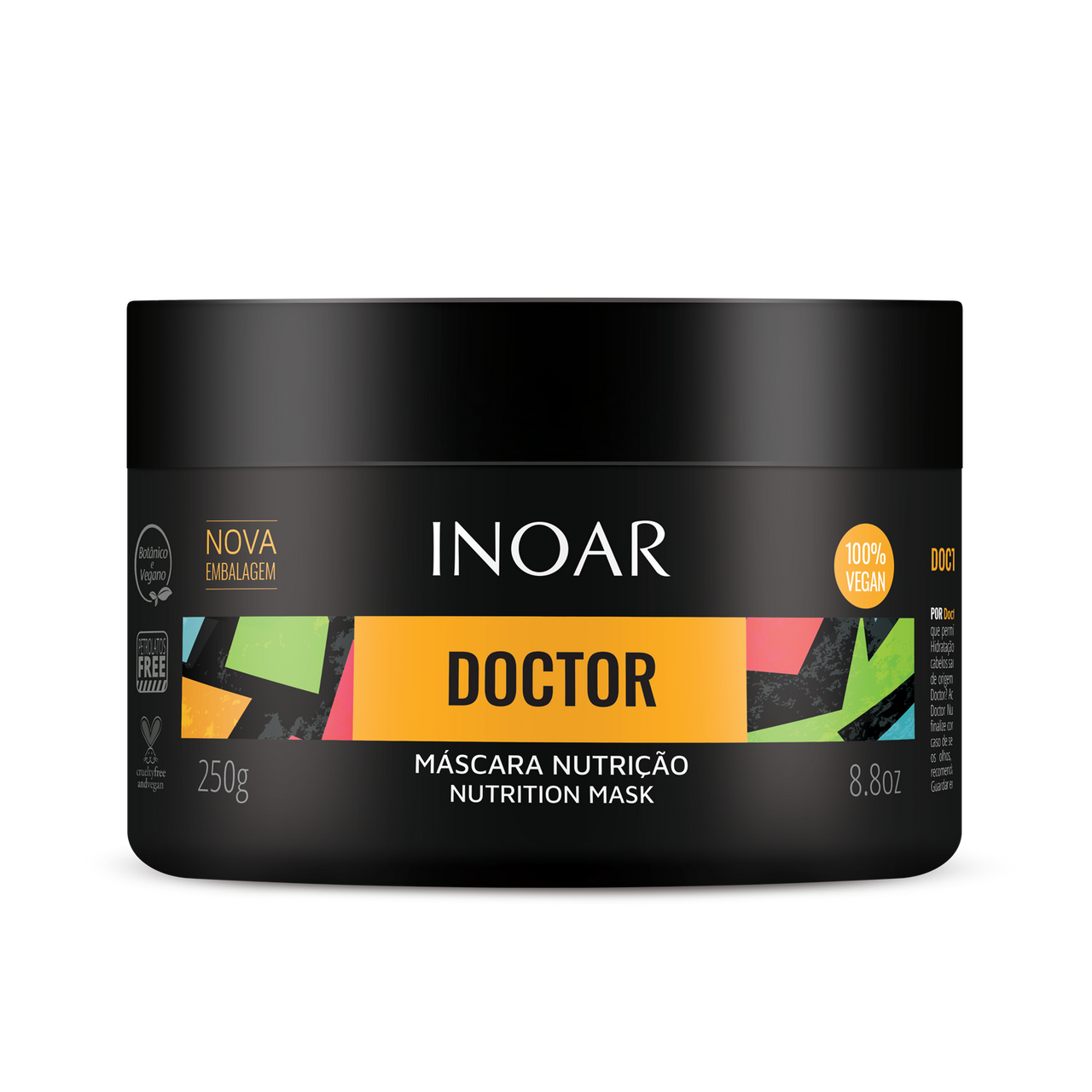 INOAR Doctor Mask Nutrition - maitinanti kaukė 250 g