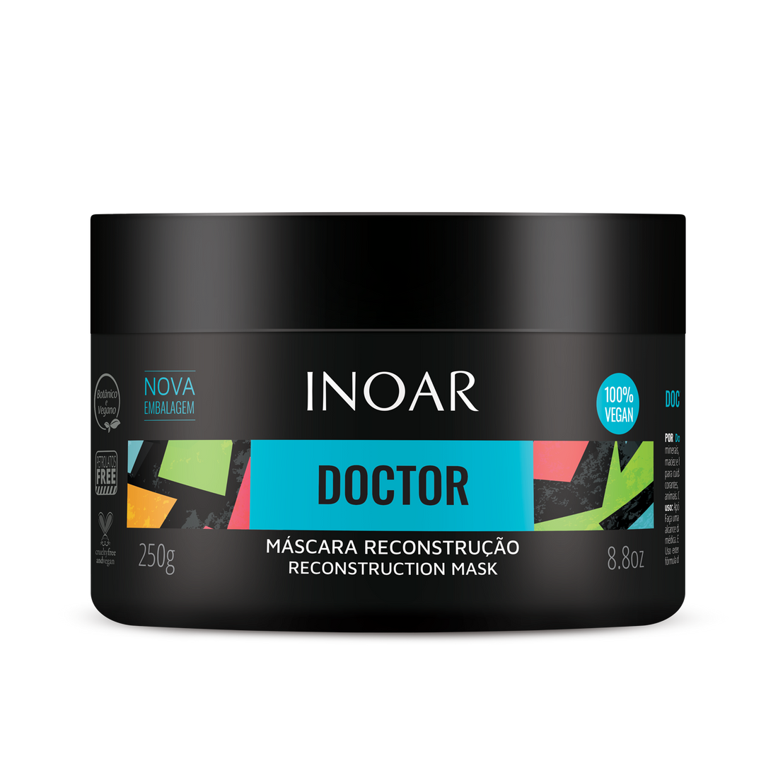 INOAR Doctor Reconstruction Mask - atkurianti kaukė 250 g