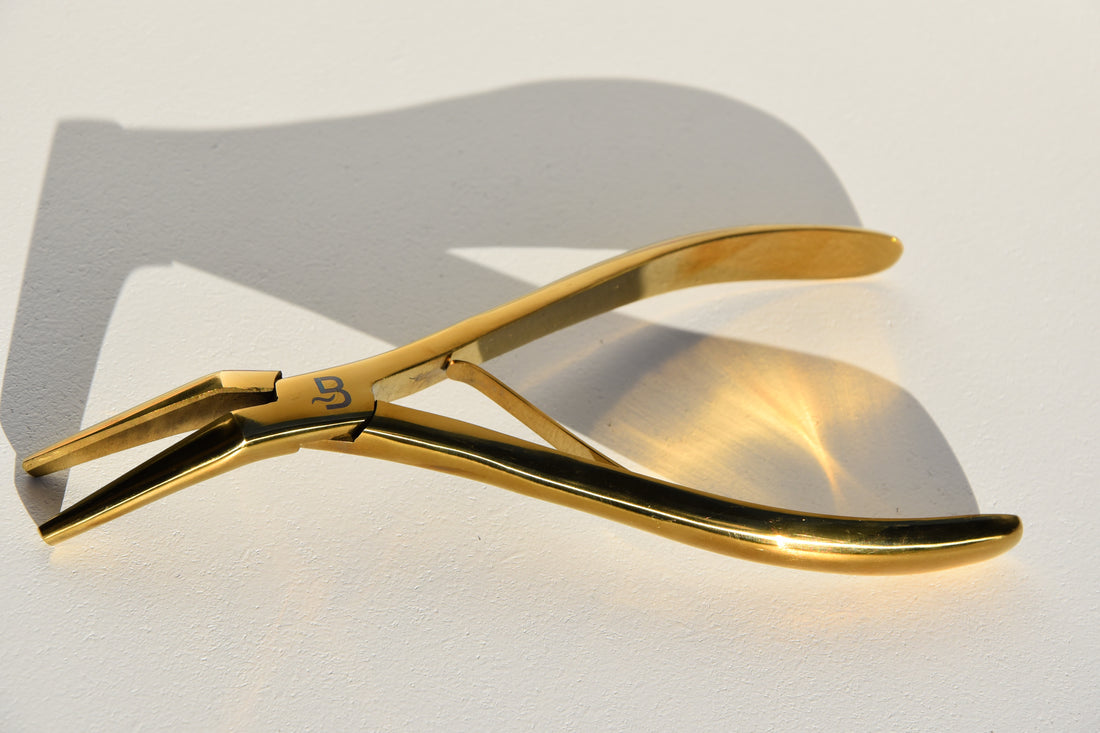 Replės juostelių priauginimui - Titanium Gold