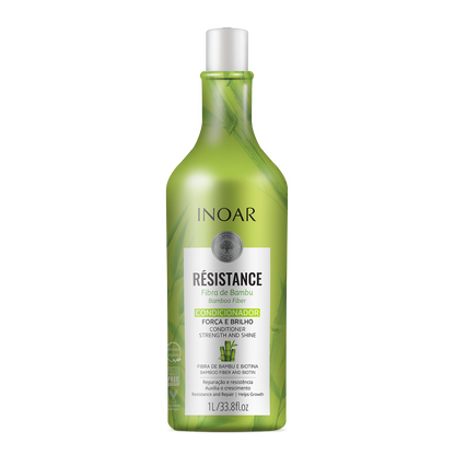 INOAR Resistance Fibra de Bambu Conditioner - plaukus stiprinantis kondicionierius 1000 ml