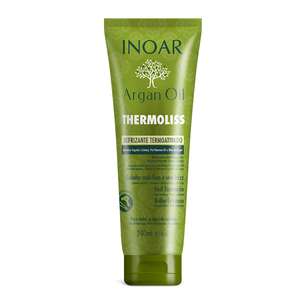 INOAR Thermoliss Thermo-Active Balm - apsaugantis nuo karščio, glotninantis balzamas 240 g